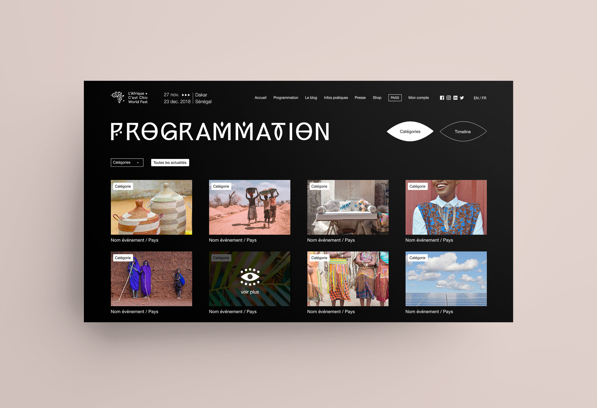 Web design programmation