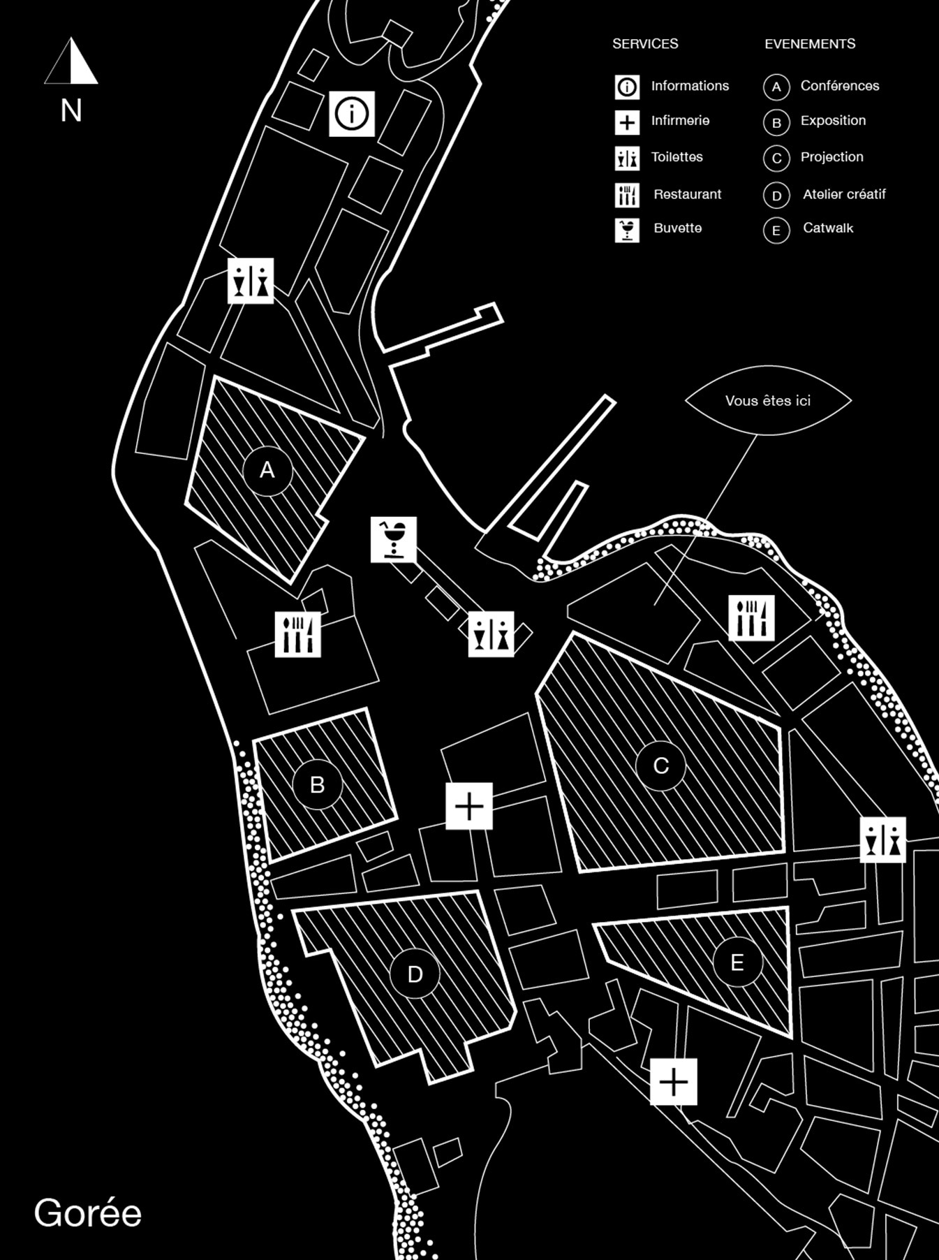 Plan de Gorée