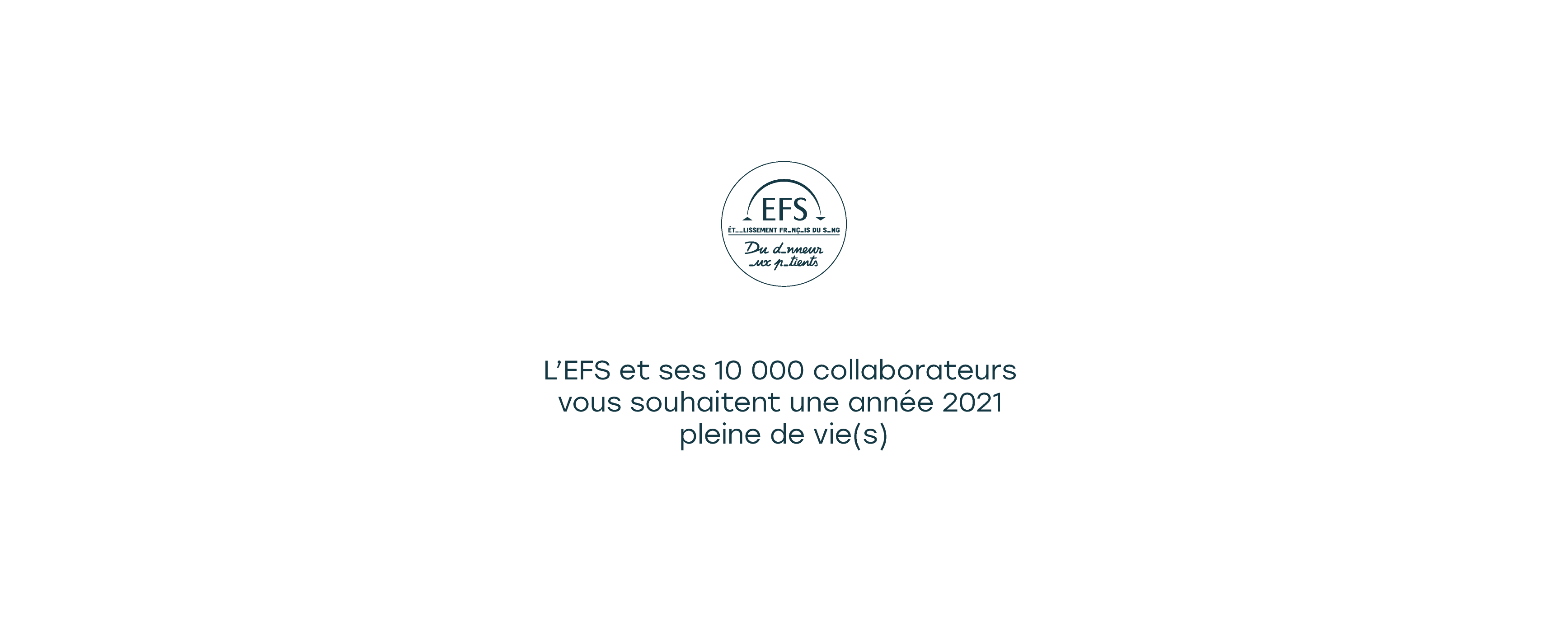 l'efs vous souhaite une bonne année 2021